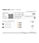 Recessed ceiling spotlights - Azzardo FRIDA LED 7W 550lm 4000K White Recessed AZ4526. - product 5