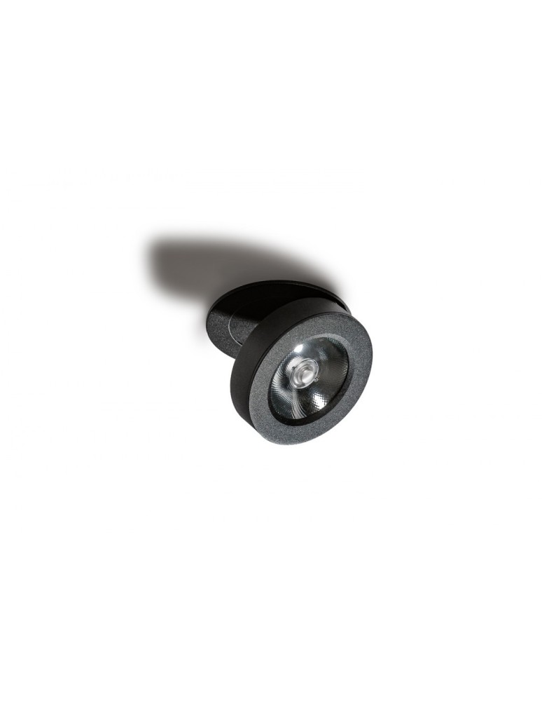 Recessed ceiling spotlights - Azzardo FRIDA LED 12W 1100lm 3000K Black Recessed AZ4527 - product kolory-swiatla.pl 1