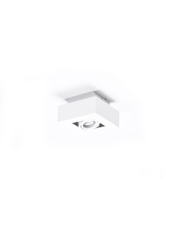 Azzardo NIKEA 1 1xGU10 White Ceiling Light AZ4431