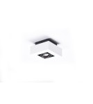 Ceiling luminaires for replaceable light source - Azzardo NIKEA 1 1xGU10 White/Black Ceiling Light AZ4430 - product 1