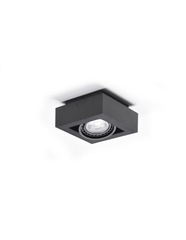 Azzardo NIKEA 1 1xES111 Black Ceiling Light AZ4438