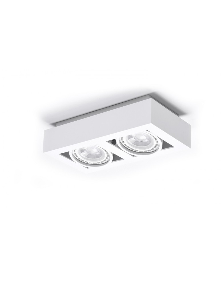 Ceiling luminaires for replaceable light source - Azzardo NIKEA 2 2xES111 BIbal Ceiling AZ4440. - product kolory-swiatla.pl 1