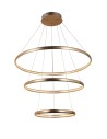 AZzardo BRIGHTON 3 LED 55W 3300lm 3000K Gold Pendant AZ4429