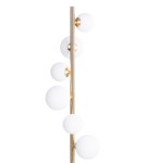 Floor lamps - Azzardo SYBILLA 6xG9 Gold Floor Floor Box AZ4408 - product 3