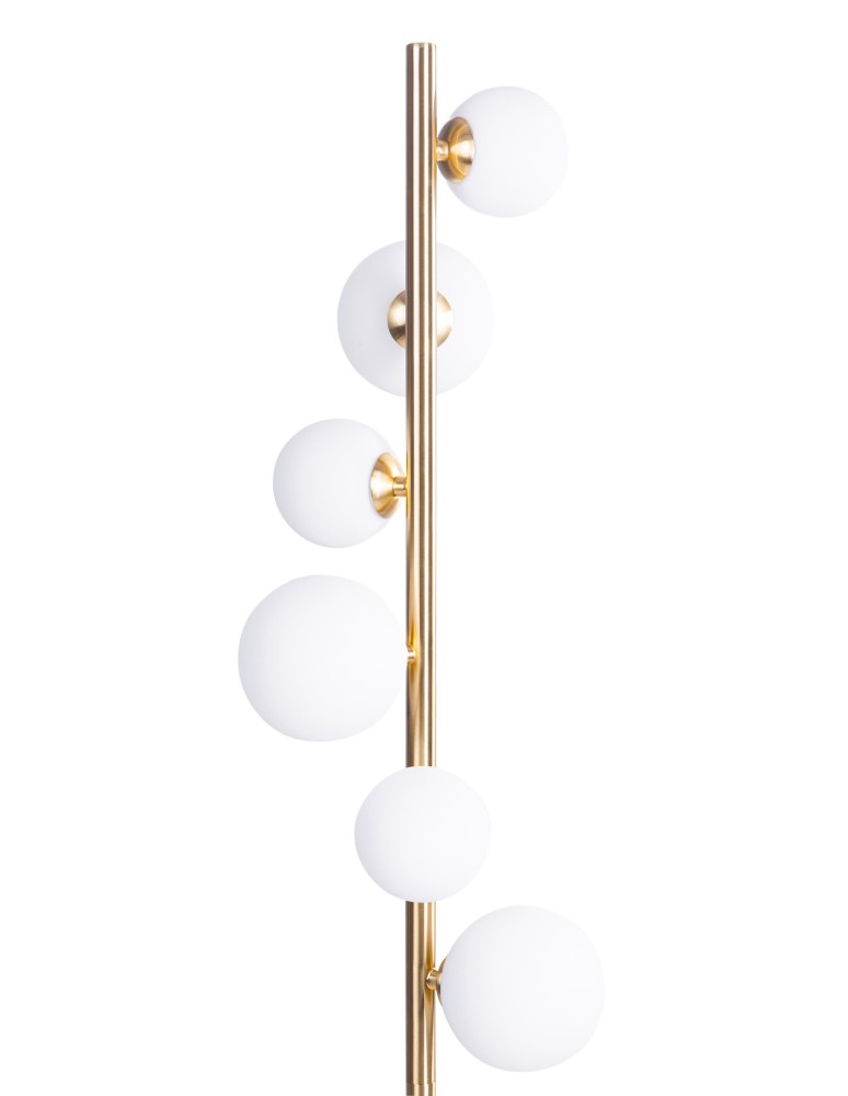 Floor lamps - Azzardo SYBILLA 6xG9 Gold Floor Floor Box AZ4408 - product kolory-swiatla.pl 3
