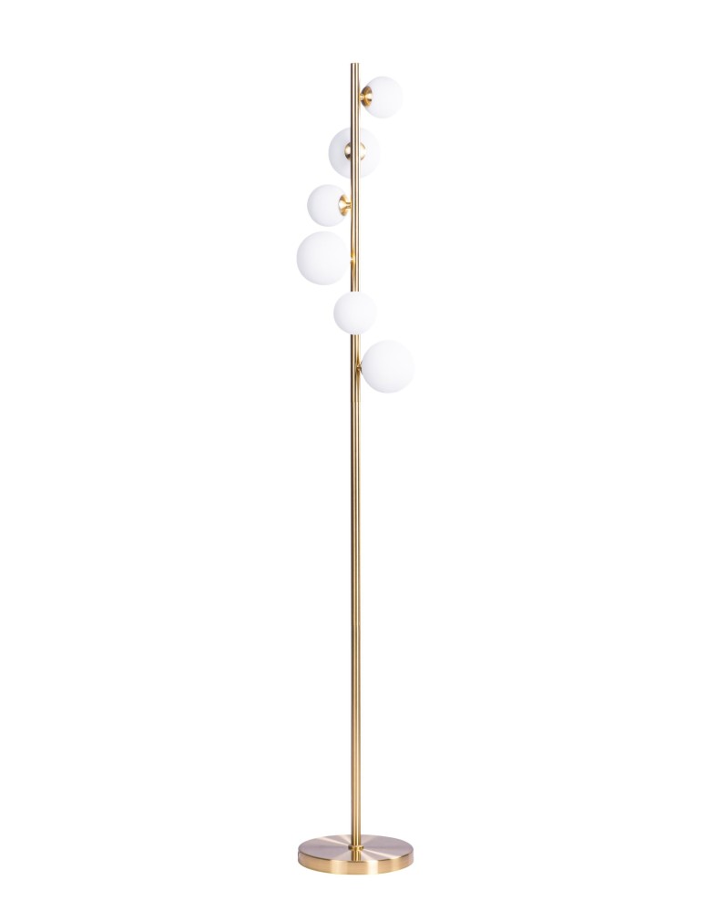 Floor lamps - Azzardo SYBILLA 6xG9 Gold Floor Floor Box AZ4408 - product kolory-swiatla.pl 1