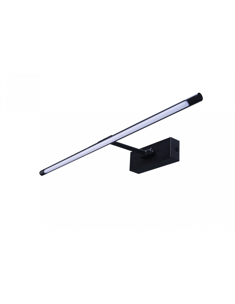 Wall lamps over a painting - Azzardo DAVINCI 48 LED 8W 500lm 3000K Black mat Wall Mount AZ4262 - product kolory-swiatla.pl 1