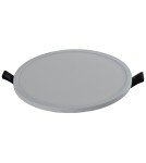 Recessed lamps with hermetic shade - Azzardo SLIM ROUND 22 LED 24W 2000lm 4000K IP44 White Recessed AZ4166. - product 2