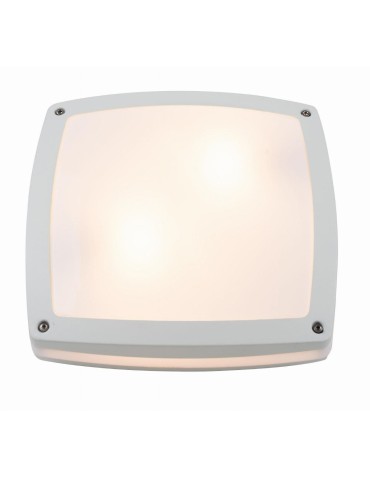 Azzardo FANO S 30 IP54 2xE27 Outdoor White Ceiling Light AZ4374