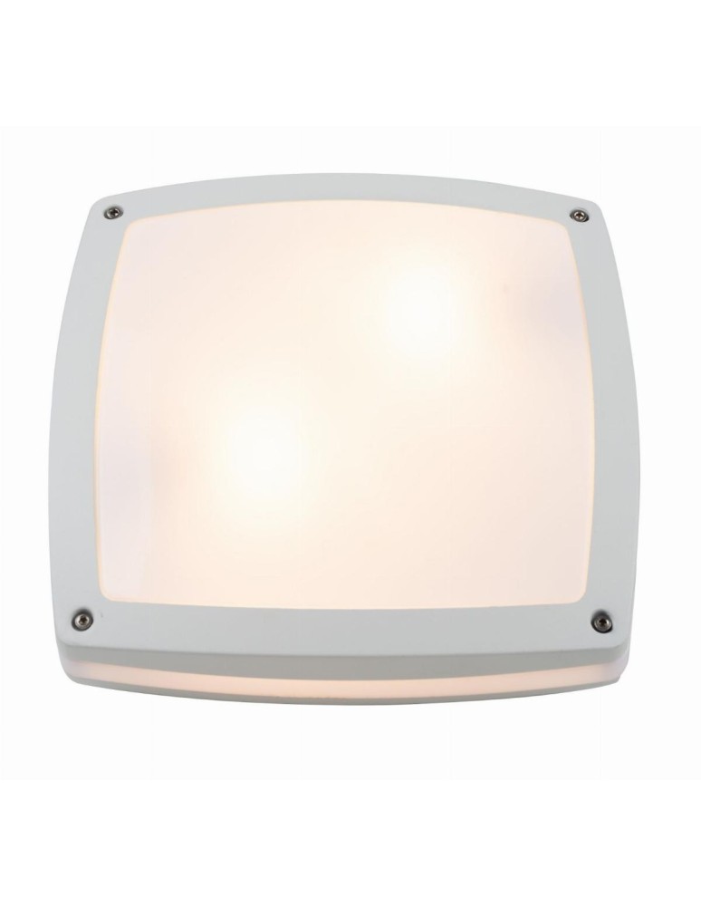 Outdoor ceiling lamps - Azzardo FANO S 30 IP54 2xE27 Outdoor White Ceiling Light AZ4374 - product kolory-swiatla.pl 1