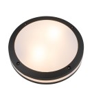 Outdoor ceiling lamps - Azzardo FANO R 30 IP54 2xE27 Outdoor Dark Grey Ceiling Light AZ4369 - product 1