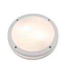 Outdoor ceiling lamps - Azzardo FANO R 30 IP54 2xE27 Outdoor White Ceiling Light AZ4373 - product 1