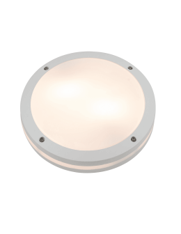 Azzardo FANO R 30 IP54 2xE27 Zewnętrzna Biały Sufitowa AZ4373