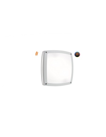 Azzardo FANO S 30 IP54 SMART LED RGB 24W 1720lm 2600K-6000K Outdoor White Ceiling Fixture AZ4788