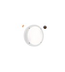 Outdoor ceiling lamps - Azzardo FANO R 30 IP54 SMART LED RGB 24W 1720lm 2600K-6000K Outdoor White Ceiling Light AZ4785. - product 1