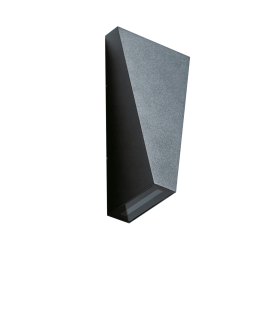 Azzardo ZITA XL IP54 LED 6W 450lm 3000K Zewnętrzna Czarny Ścienna AZ4150