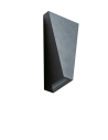 Azzardo ZITA XL IP54 LED 6W 450lm 3000K Outdoor Black Wall Mount AZ4150.