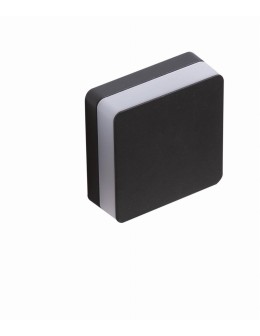 Azzardo ENOK SQUARE IP54 LED 9W 700lm 3000K Outdoor Dark Grey Wall Mount AZ4461. - product 2