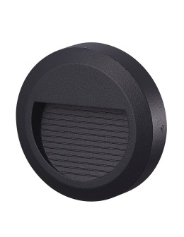 Azzardo OVE IP54 LED 2W 150lm 3000K Zewnętrzna Ciemny Szary Ścienna AZ4508