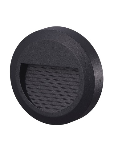 Azzardo OVE IP54 LED 2W 150lm 3000K Outdoor Dark Grey Wall Mount AZ4509.