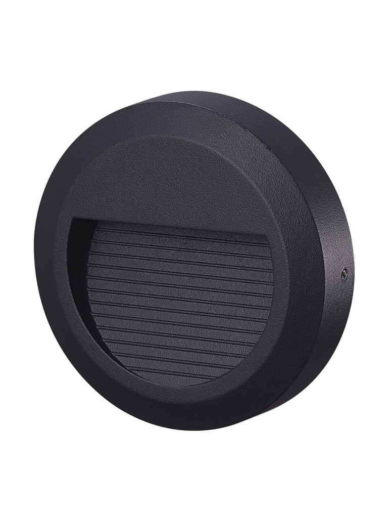 Lamps for path lighting - Azzardo OVE IP54 LED 2W 150lm 3000K Outdoor Dark Grey Wall Mount AZ4509. - product kolory-swiatla.pl 1