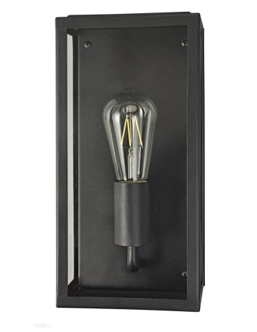 Azzardo NIKLAS IP44 LED 1xE27 Outdoor Black Wall Mount AZ4486