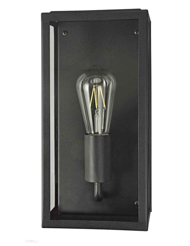 Outdoor wall lamps - Azzardo NIKLAS IP44 LED 1xE27 Outdoor Black Wall Mount AZ4486 - product kolory-swiatla.pl 1