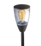 Standing garden lamps - Azzardo RASMUS IP65 1xE27 Outdoor Black Standing AZ4483 - product 2