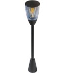 Standing garden lamps - Azzardo RASMUS IP65 1xE27 Outdoor Black Standing AZ4483 - product 1
