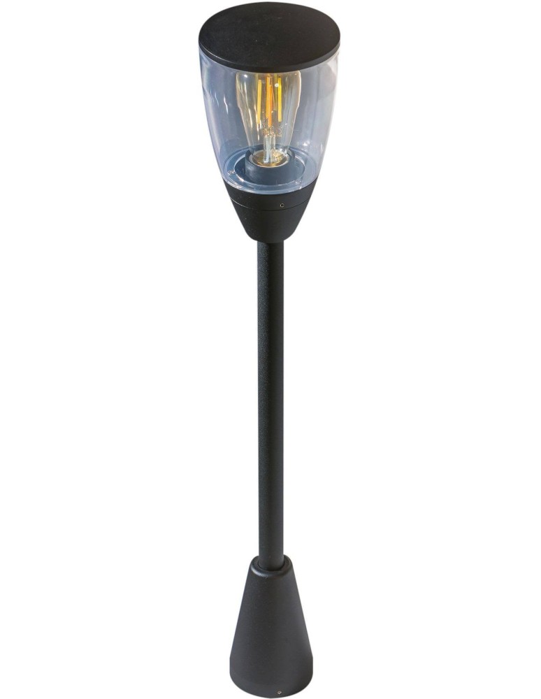 Standing garden lamps - Azzardo RASMUS IP65 1xE27 Outdoor Black Standing AZ4483 - product kolory-swiatla.pl 1
