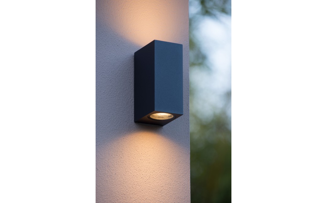 Lucide ZORA-LED 2xGU10/5W L9 W6.5 H1 22860/10/30 Wall lamp.