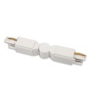 Accessories for 3 phase busbars - Maxlight Track Broken White Switch MHT1-A-WH - product 1
