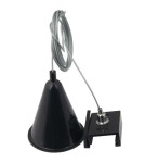 Accessories for 3 phase busbars - Maxlight Track Kit Cable Suspension with Adjustable 2.0 M Black MHT1-KIT-BK - product 1