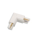 Accessories for 3 phase busbars - Maxlight Track Switch L" Right White" MHT1-L/R-WH - product 1
