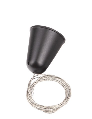 Maxlight Track Cable Suspension 3M Black With Adjustable Without Handle MHT1-P30-BK