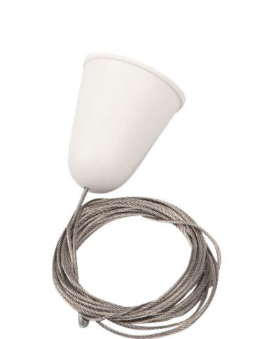 Maxlight Track Cable Suspension 3M White With Adjustable Without Handle MHT1-P30-WH