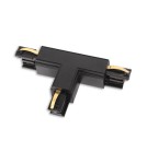 Accessories for 3 phase busbars - Maxlight Track Switch "T" Right Black" MHT1-T/R-BK - product 1