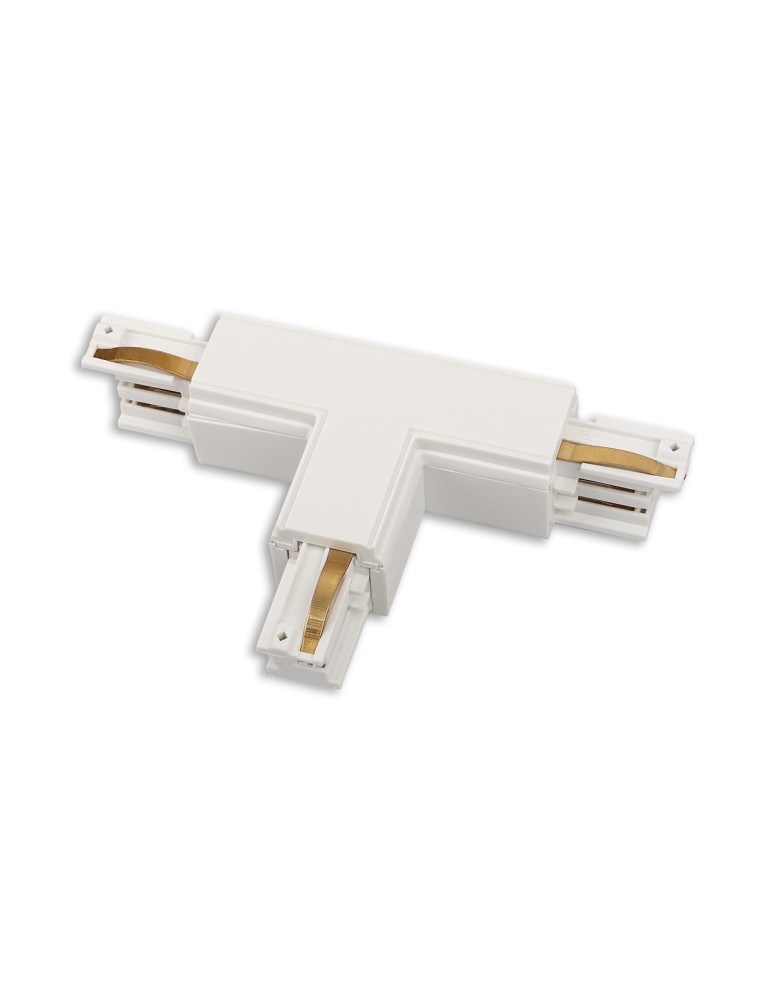 Accessories for 3 phase busbars - Maxlight Track Switch "T" Right White" MHT1-T/R-WH - product kolory-swiatla.pl 1