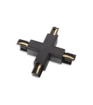 Accessories for 3 phase busbars - Maxlight Track Switch X" Black" MHT1-X-BK - product 1