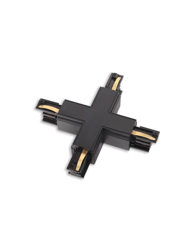 Accessories for 3 phase busbars - Maxlight Track Switch X" Black" MHT1-X-BK - product kolory-swiatla.pl 1