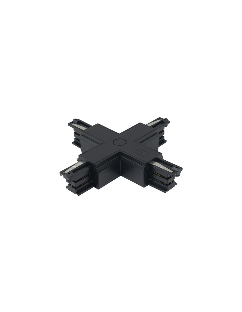 Accessories for 3 phase busbars - Maxlight Track Switch X" Black" MHT1-X-BK - product kolory-swiatla.pl 2
