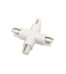 Accessories for 3 phase busbars - Maxlight Track Switch X" White" MHT1-X-WH - product 2