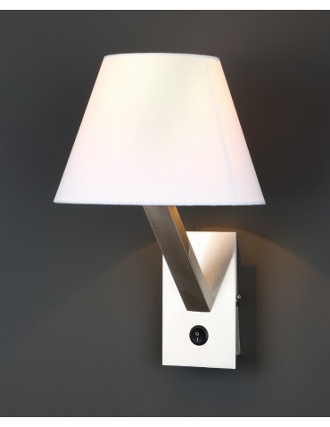 Maxlight Wall lamp Orlando White Satin 5103W/WHNM