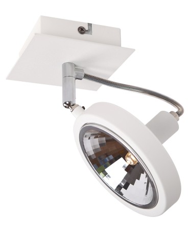 MAXLIGHT C0139  KINKIET/LAMPA SUFITOWA REFLEX BIAŁA, G9