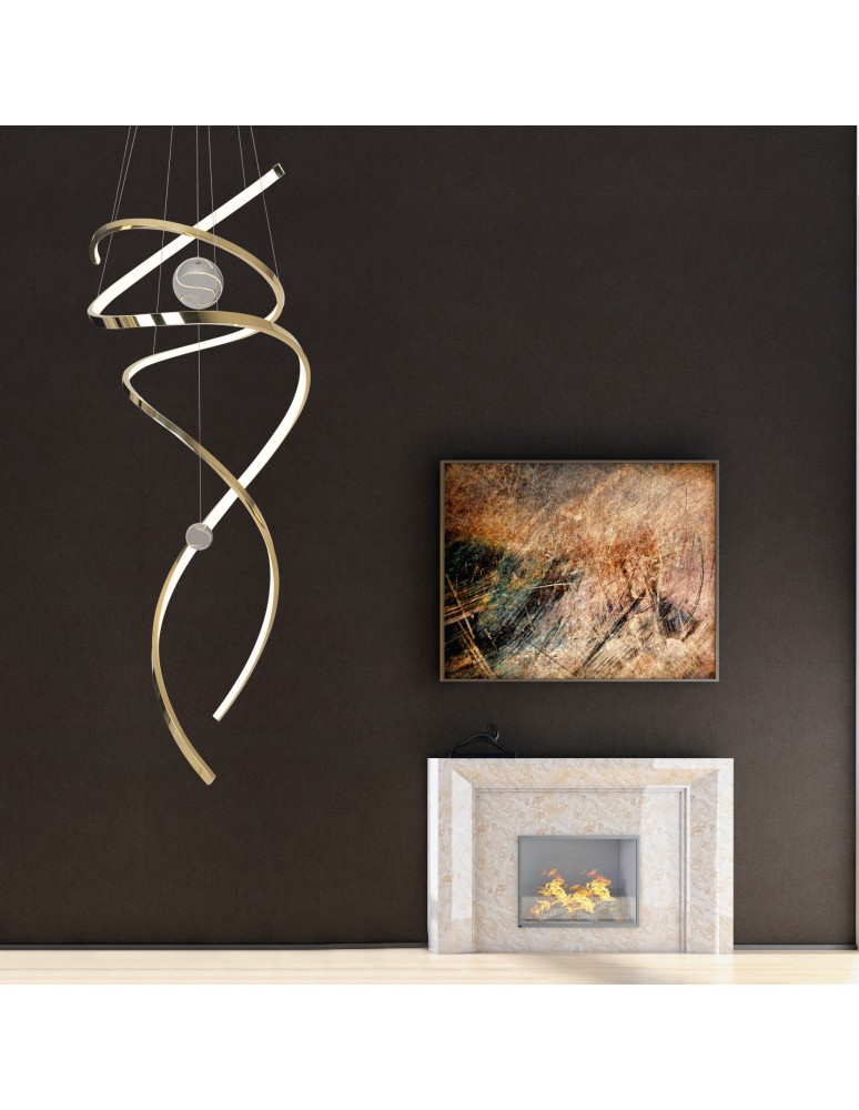 LED pendant lamps - Maxlight Ritz P0427D Pendant Lamp. - product kolory-swiatla.pl 5