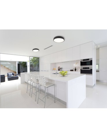 MAXLIGHT C0214 PLAFON ROUNDY CZARNY ŚCIEMNIALNY IP54 - produkt 2