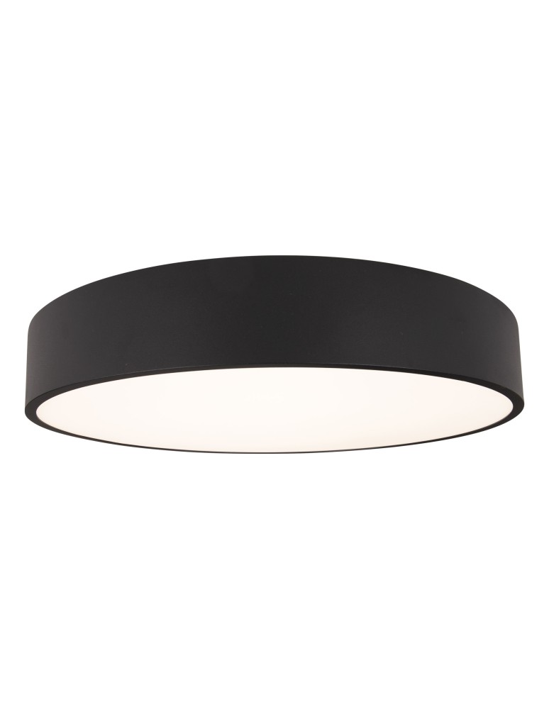 Hermetic plafonds - Maxlight Plafond Roundy Black Dimmable IP54 C0214 - product kolory-swiatla.pl 3