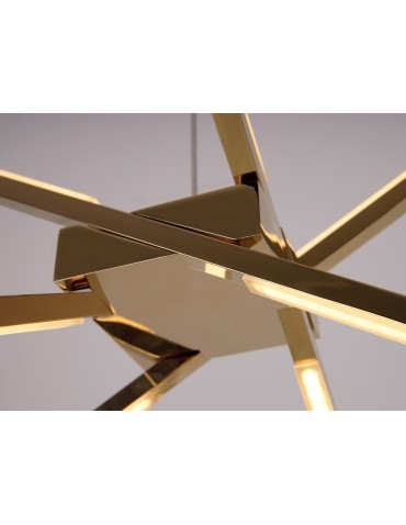 Maxlight Spider Pendant Lamp Gold P0457. - product 2