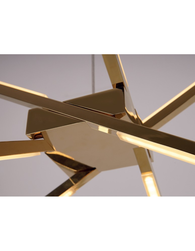 LED pendant lamps - Maxlight Spider Pendant Lamp Gold P0457. - product kolory-swiatla.pl 2