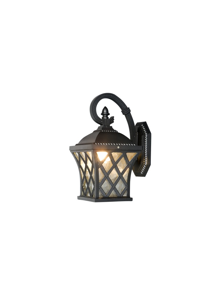 Outdoor wall lamps - Nowodvorski TAY Outdoor Wall Mounted Max wattage 60W E27 IP23 Black 5292 - product kolory-swiatla.pl 1